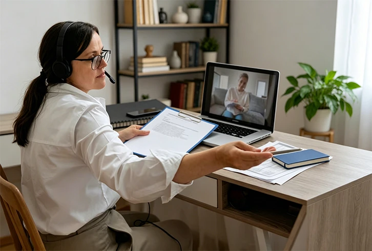 Soluci&oacute;n de problemas remota mediante videollamada